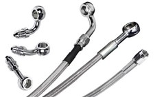 ABS Top Front Brake Line Kit- Stainless